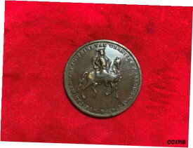【極美品/品質保証書付】 アンティークコイン コイン 金貨 銀貨 [送料無料] NETHERLANDS 1747 THE PRINCE OF ORANGE COPPER MEDAL ABOUT VF