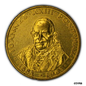 【極美品/品質保証書付】 アンティークコイン コイン 金貨 銀貨 [送料無料] Vatican City Commemorative Papal Medal - Pope John XXIII 1962 Concilium - X2395