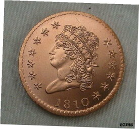 【極美品/品質保証書付】 アンティークコイン コイン 金貨 銀貨 [送料無料] Patrick Mint: Copper Medal Half oz .999 Copper. 1810 Classic Head Large Cent.