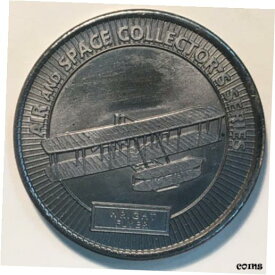 【極美品/品質保証書付】 アンティークコイン コイン 金貨 銀貨 [送料無料] Ca 1980's Smithsonian Wright Flyer Medal Souviner BU