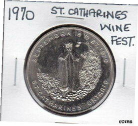 【極美品/品質保証書付】 アンティークコイン コイン 金貨 銀貨 [送料無料] 1970 St.Catharines,Ontario,Canada Wine Festival Medal