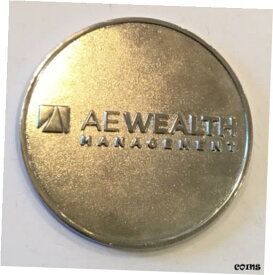 【極美品/品質保証書付】 アンティークコイン コイン 金貨 銀貨 [送料無料] Advisors Excel AE Wealth Management Riskalyze Portfolio Risk Software Coin Medal