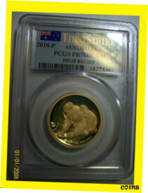 【極美品/品質保証書付】 アンティークコイン 金貨 2010 AUSTRALIA 1 OZ GOLD KOALA PCGS PR 70 DCAM HIGH RELIEF FIRST STRIKE FLAG [送料無料] #got-wr-010515-822