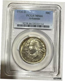 1936 アーカンソー州 PCGS MS-66 記念1936 D Arkansas PCGS MS-66 Commemorative