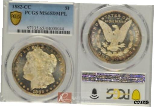 アンティークコイン 硬貨 1882-CC MS65 DMPL PCGS Morgan $1 [送料無料] #oot-wr-010593-1203