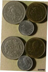 【極美品/品質保証書付】 アンティークコイン コイン 金貨 銀貨 [送料無料] Mexico : 3 Coins 1988Om 50 Pesos AU #495; 1000 Pesos AU #536; 1982 50 P IR10587