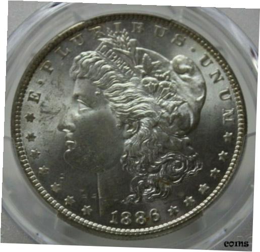 アンティークコイン コイン 金貨 銀貨 [送料無料] PCGS 1886 MS64
