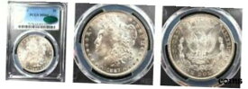 【極美品/品質保証書付】 アンティークコイン 硬貨 1887-O $1 MS64 PCGS/CAC-PQ SHARP STRIKE-MORGAN DOLLAR [送料無料] #oot-wr-010648-4365