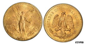 【極美品/品質保証書付】 アンティークコイン 硬貨 MEXICO. 1927 AV 50 Pesos. PCGS MS64 Mexico City Winged Victory. KM 481 [送料無料] #oot-wr-010676-4116