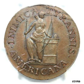 【極美品/品質保証書付】 アンティークコイン 硬貨 "1785" JAB-8 PCGS MS 63 BN Inimica Tyrannis Conderatio Cent by John Adams Bolen [送料無料] #oot-wr-010708-211