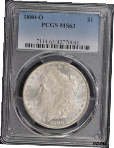 アンティークコイン 硬貨 1880-O $1 Morgan Dollar PCGS MS63 [送料無料] #oot-wr-010711-191のサムネイル