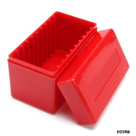 【極美品/品質保証書付】 アンティークコイン コイン 金貨 銀貨 [送料無料] 1pc Red Coin Storage Box 10labs For PCBB PCGS Protective Containers Organization
