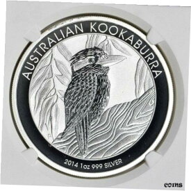 【極美品/品質保証書付】 アンティークコイン コイン 金貨 銀貨 [送料無料] 2014 ~.999 SILVER ~ AUSTRALIA KOOKABURRA ~ NGC ~ MS~69 ~ EARLY RELEASES ~ $88.88