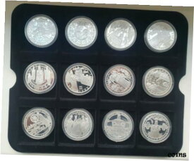 【極美品/品質保証書付】 アンティークコイン 銀貨 Czech Republic - King Charles IV / Karl IV - Set of 12 Coins - Silver 999/1000 [送料無料] #scf-wr-010840-6303
