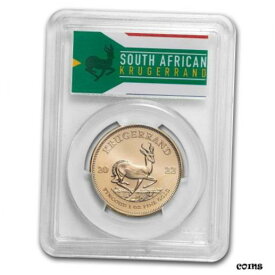 【極美品/品質保証書付】 アンティークコイン 金貨 2022 South Africa 1 oz Gold Krugerrand MS-70 PCGS - SKU#250976 [送料無料] #got-wr-010841-83