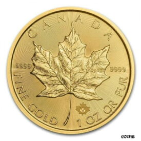 【極美品/品質保証書付】 アンティークコイン 金貨 2022 1 oz Canadian Gold Maple Leaf Coin .9999 Fine Gold - IN STOCK [送料無料] #gcf-wr-010846-143