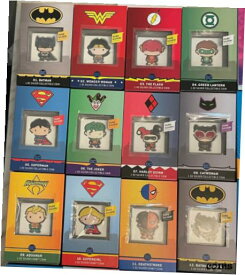 【極美品/品質保証書付】 アンティークコイン 銀貨 DC Comics & WW’84 Chibi Coins 15-1 Oz .999 Silver Coins Batman/Superman/Flash [送料無料] #scf-wr-010847-1765