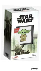 【極美品/品質保証書付】 アンティークコイン コイン 金貨 銀貨 [送料無料] 2022 Niue Star Wars MASTER YODA CHIBI 1 oz Coin . SOLD OUT !! 1 Of 2000