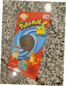 【極美品/品質保証書付】 アンティークコイン コイン 金貨 銀貨 [送料無料] Pokemon Coin 1 Dollar Niue Cupro Nickel Brand New Sealed Nintendo 2001 Pikachu