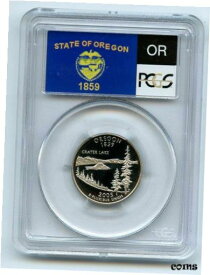 【極美品/品質保証書付】 アンティークコイン コイン 金貨 銀貨 [送料無料] 2005 S 25C Clad Oregon Quarter PCGS PR70DCAM