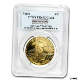 【極美品/品質保証書付】 アンティークコイン 金貨 1 oz Proof Gold American Eagle PR-69 PCGS (Random Year) - SKU #83510 [送料無料] #got-wr-010900-76