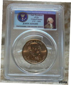 【極美品/品質保証書付】 アンティークコイン 硬貨 2007-D $1 JOHN ADAMS PCGS MS65 POSITION B [送料無料] #oot-wr-010944-4486