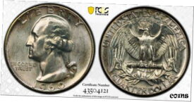 【極美品/品質保証書付】 アンティークコイン 硬貨 Toned PCGS MS65 Type B 1960 P Washington Quarter 25c Trueview PQ Coin Registry [送料無料] #oct-wr-010945-1219