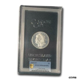 【極美品/品質保証書付】 アンティークコイン コイン 金貨 銀貨 [送料無料] 1884-CC Morgan Dollar DMPL MS-64 PCGS (GSA) - SKU#243883