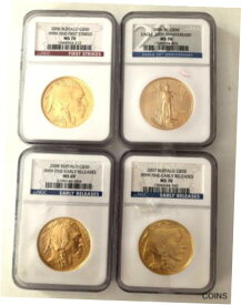 【極美品/品質保証書付】 アンティークコイン 金貨 LOOK__4- U.S.$50 GOLD COINS-2007, 2008 NGC MS70/69, 2006 MS70, 2006 MS-70 EAGLE [送料無料] #gct-wr-011000-2762
