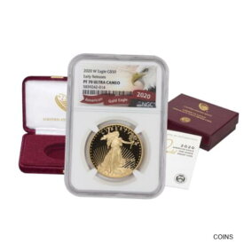 【極美品/品質保証書付】 アンティークコイン 金貨 2020-W $50 Gold American Eagle NGC PF70UCAM Early Releases Proof Coin w/OGP [送料無料] #gct-wr-011000-2894