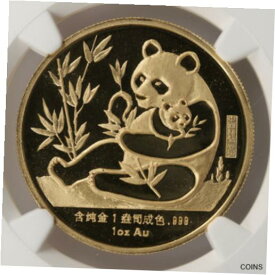 【極美品/品質保証書付】 アンティークコイン 金貨 1987 Official Panda Issue 1oz .999 Pure Gold New York Exposition NGC PF67 UCAM [送料無料] #got-wr-011000-4350