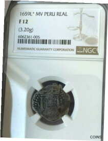 【極美品/品質保証書付】 アンティークコイン STAR of LIMA * PERU * 1659 UNIQUE! TOP POP 1 Real SILVER RARE PIRATE GOLD COINS [送料無料] #ccf-wr-011000-6166