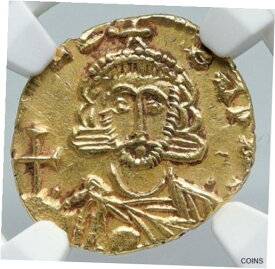 【極美品/品質保証書付】 アンティークコイン 金貨 BYZANTINE Constantine V & Leo III ISAURIAN Syracuse Ancient Gold Coin NGC i91311 [送料無料] #gct-wr-011000-6897
