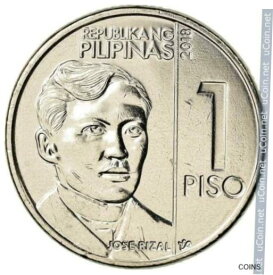 【極美品/品質保証書付】 アンティークコイン コイン 金貨 銀貨 [送料無料] Philippines NGC 1 Peso Lot of 10 Filipino Coins Nickel Plated Steel