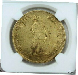 【極美品/品質保証書付】 アンティークコイン 金貨 1826 LIMA JM PERU GOLD 8 ESCUDOS NGC AU 53 MINT ERROR OBVERSE LAMINATION SCARCE [送料無料] #got-wr-011004-1369