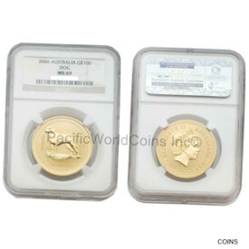 【極美品/品質保証書付】 アンティークコイン 金貨 Australia 2006 Year of the Dog 1 oz Gold NGC MS 69 [送料無料] #got-wr-011004-1986