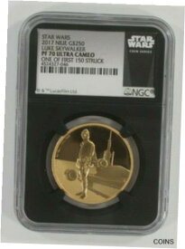 【極美品/品質保証書付】 アンティークコイン Star Wars Luke Skywalker 1 Oz. Gold and Silver Set NGC PF70 Ultra Cameo w/ CoAs [送料無料] #cot-wr-011004-3568