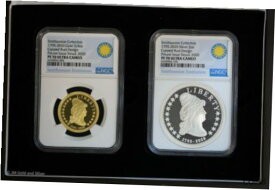 【極美品/品質保証書付】 アンティークコイン 1795-2020 Proof Capped Bust Smithsonian 2 oz Silver & 3/4 oz Gold NGC PF 70 UC [送料無料] #cot-wr-011004-7249
