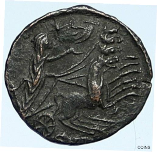 アンティークコイン コイン 金貨 銀貨 [送料無料] CONSTANTINE I the Great CHARIOT GOD HAND from HEAVEN Ancient Roman Coin i109266