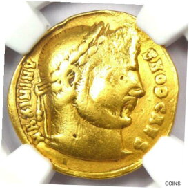 【極美品/品質保証書付】 アンティークコイン 金貨 Maximinus II AV Aureus Gold Coin 310-313 AD - Certified NGC Fine - Rare Coin [送料無料] #gct-wr-011040-1093