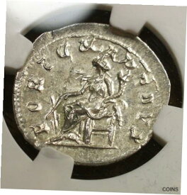 トラヤン デシウス 249-251 AD CH XF アントニニアヌス ダブル デナリウス NGC - CH XF #204TRAJAN DECIUS 249-251 AD CH XF ANTONINIANUS DOUBLE DENARIUS NGC - CH XF #204