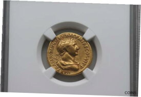【極美品/品質保証書付】 アンティークコイン 金貨 Trajan Ancient Roman AV Gold Aureus, NGC VF, Genius / Bonus Eventus [送料無料] #got-wr-011041-1112