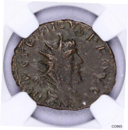  アンティークコイン コイン 金貨 銀貨  [送料無料] 271-274 AD Romano-Gallic Empire Tetricus I NGC Ch F B-15