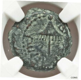 【極美品/品質保証書付】 アンティークコイン 硬貨 NGC VF Graded Agrippa I Judaea Governor Ancient Bible Coin 37-44 AD AE Prutah [送料無料] #oct-wr-011042-162
