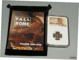【極美品/品質保証書付】 アンティークコイン コイン 金貨 銀貨 [送料無料] VALENS Roman Emperor AD 364-378 Ancient AE3 Coin NGC Certified Authentic. #10