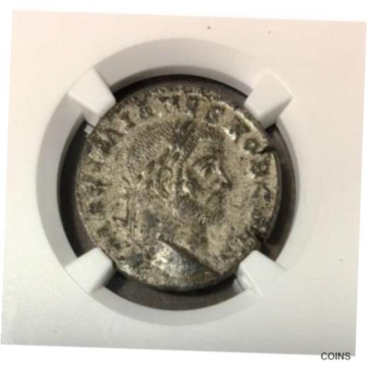  アンティークコイン コイン 金貨 銀貨  [送料無料] Roman Empire Galerius, AD 305-311 NGC AU ***Rev. Tye's Stache*** #3108