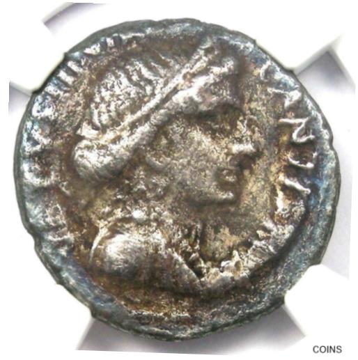  アンティークコイン コイン 金貨 銀貨  [送料無料] Augustus Octavian AR Denarius Coin 16 BC Vetus NGC VF