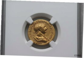 【極美品/品質保証書付】 アンティークコイン 金貨 Trajan Ancient Roman AV Gold Aureus, NGC VF, Genius / Bonus Eventus [送料無料] #got-wr-011045-1455