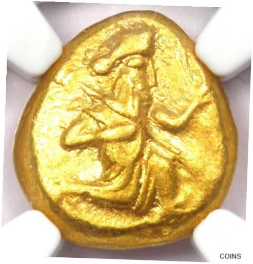 【極美品/品質保証書付】 アンティークコイン 金貨 Achaemenid Empire Hero King AV Gold Daric Coin 400 BC NGC Choice XF - 5/5 Strike [送料無料] #gct-wr-011045-2350：金銀プラチナ ワールドリソース