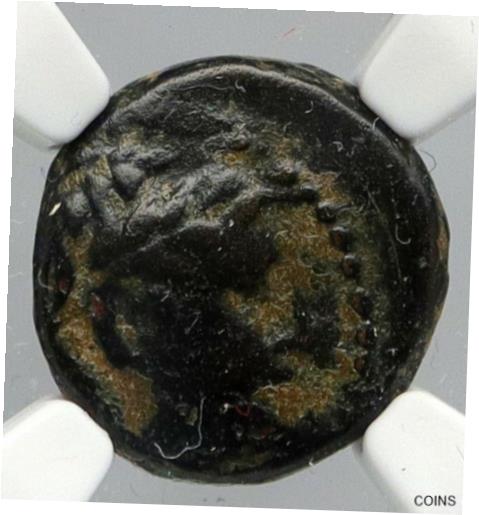  アンティークコイン コイン 金貨 銀貨  [送料無料] ANTIOCHUS III Seleucid Vintage ANTIQUE Ancient Greek Coin APOLLO Coin NGC i90640